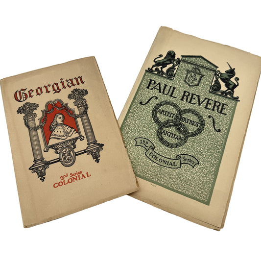 Georgian and Paul Revere Colonial Series from The Towle Mfg. Company Silversmiths — 1899 and 1901