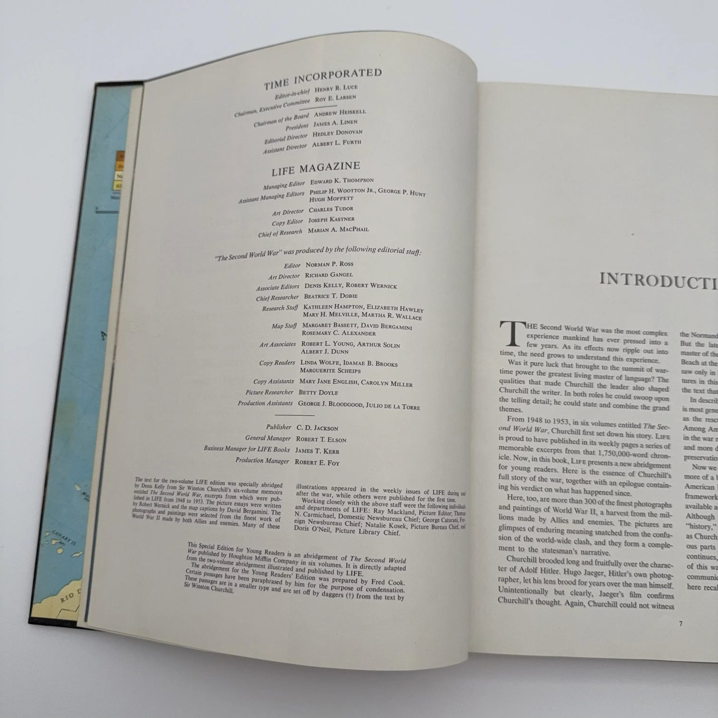 "The Second World War" — Winston Churchill / LIFE Special Edition for Young Readers
