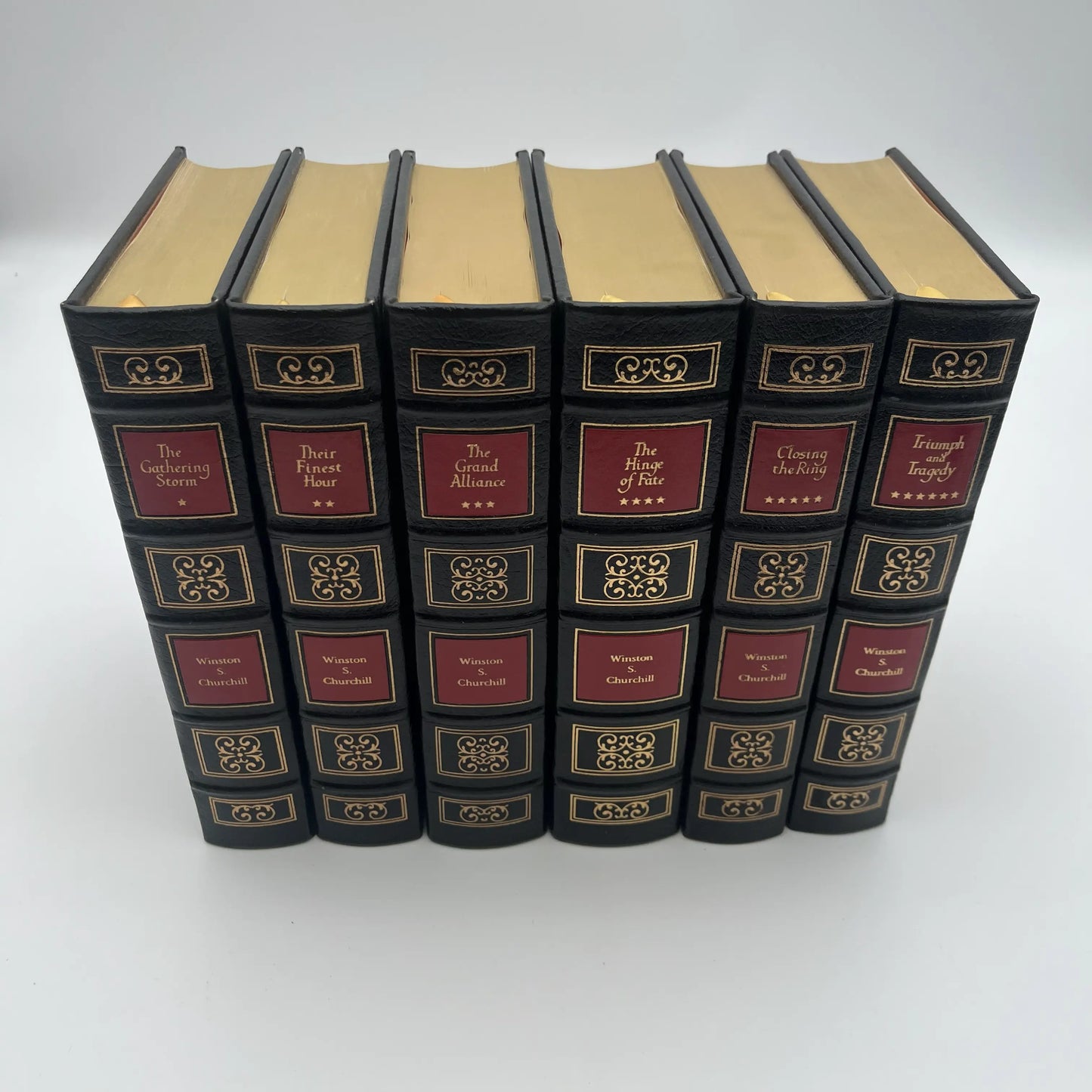 The Second World War complete series - Winston Churchill - Leather-bound, gilt-edged Easton Press edition 7