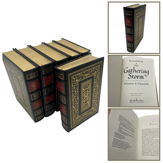 The Second World War complete series - Winston Churchill - Leather-bound, gilt-edged Easton Press edition 7