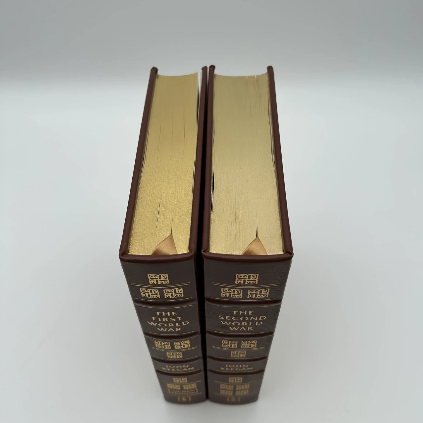"The Second World War" by John Keegan — Leather-bound, gilt-edged Easton Press edition 10