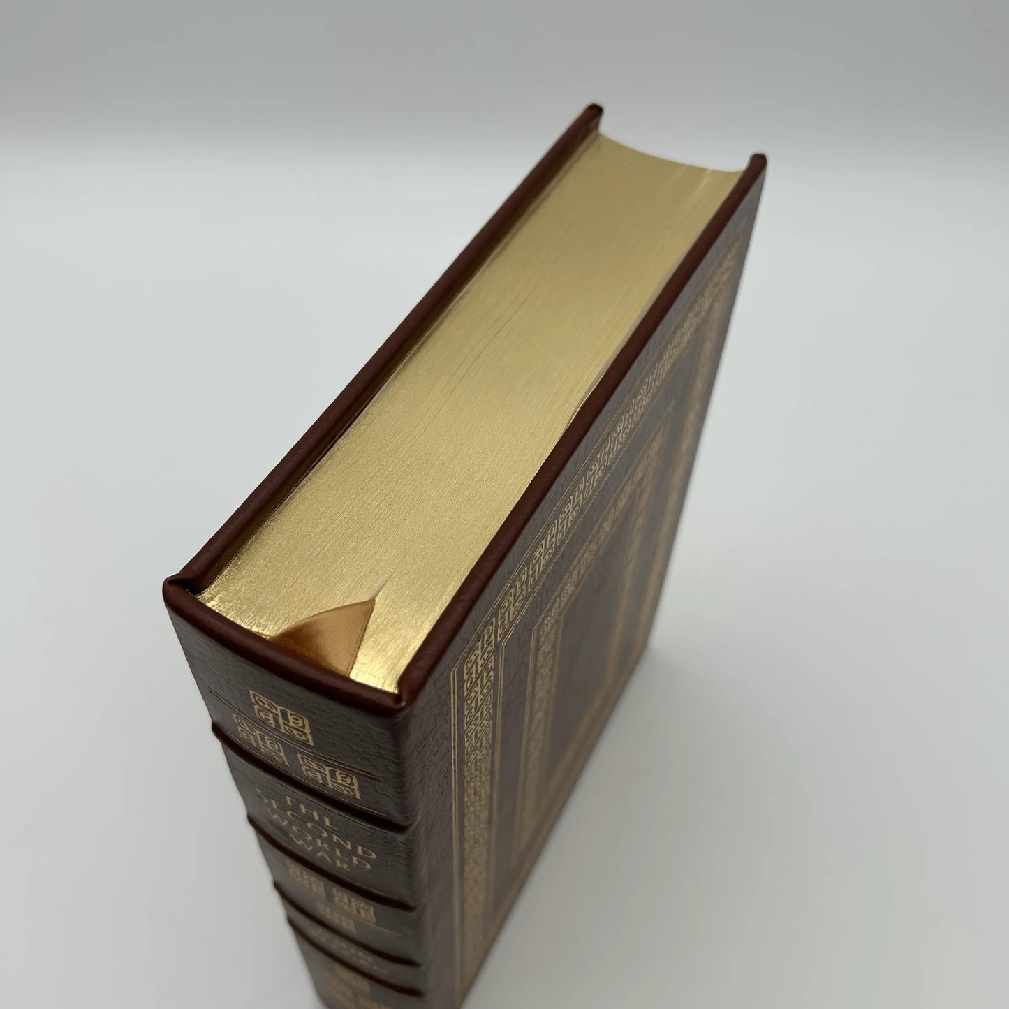 "The Second World War" by John Keegan — Leather-bound, gilt-edged Easton Press edition 10