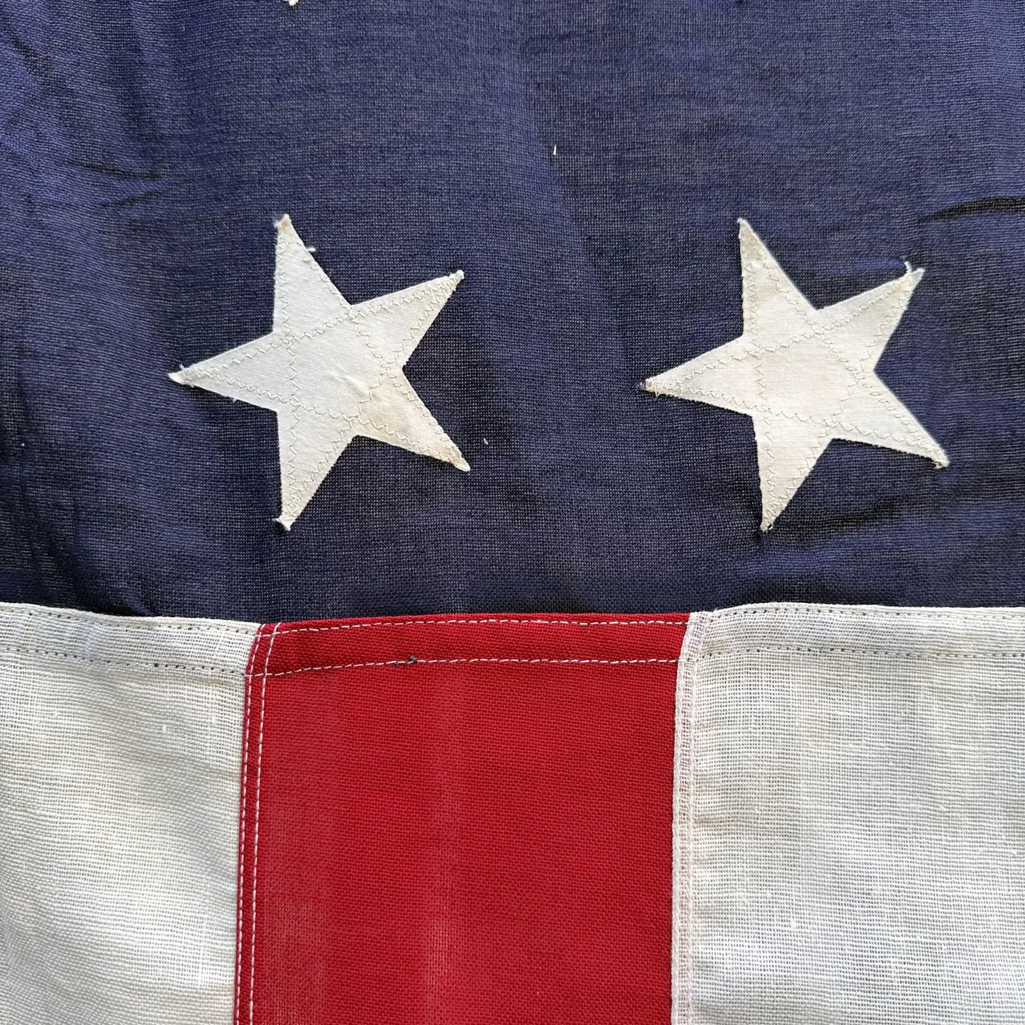 Large 48 Star Flag in excellent condition — 4.75' x 9'