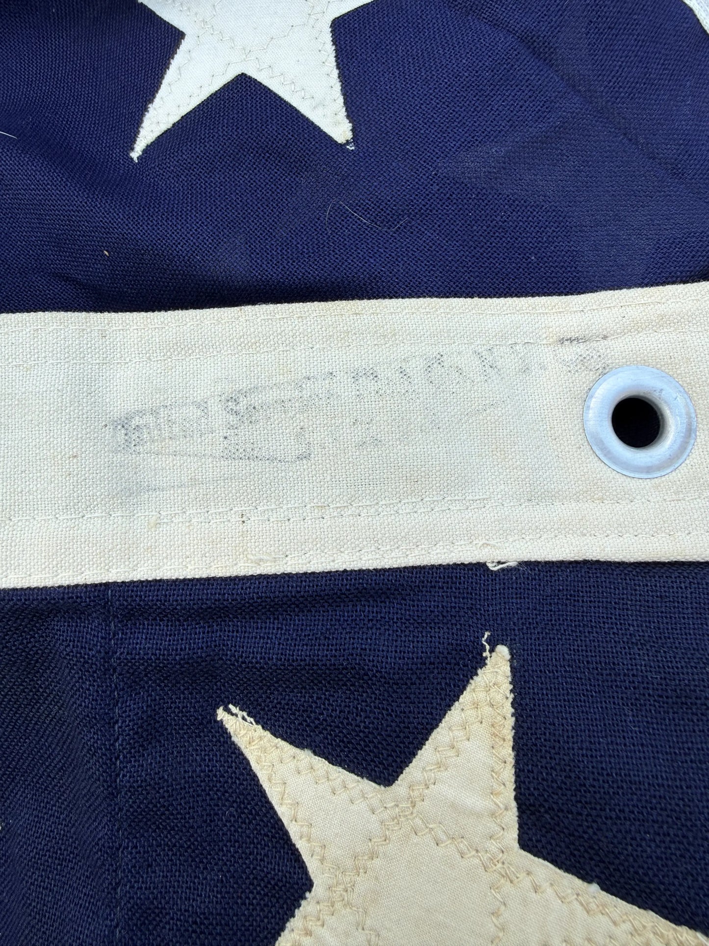 Large 48 Star Flag in excellent condition — 4.75' x 9'
