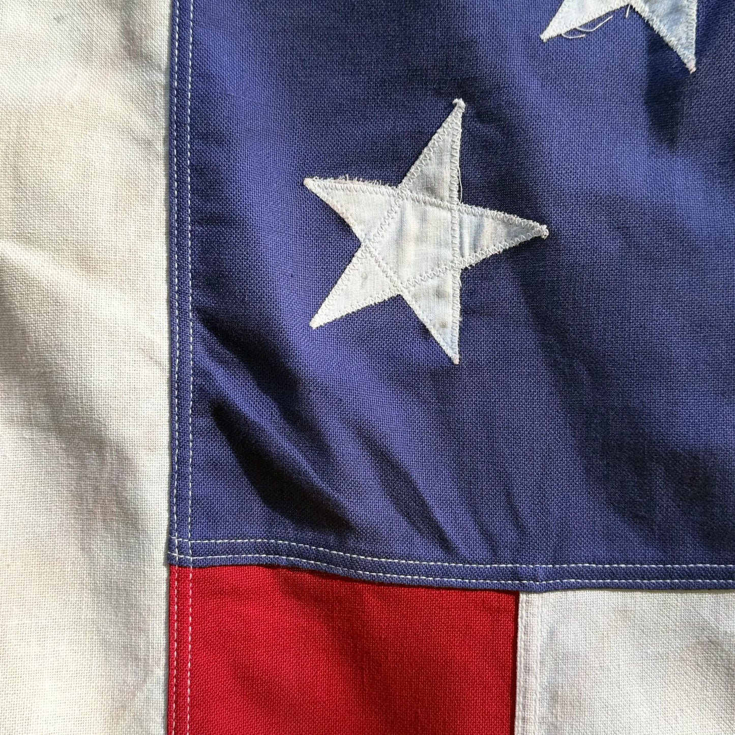 Large 50 Star Flag with sewn stars — Made in America