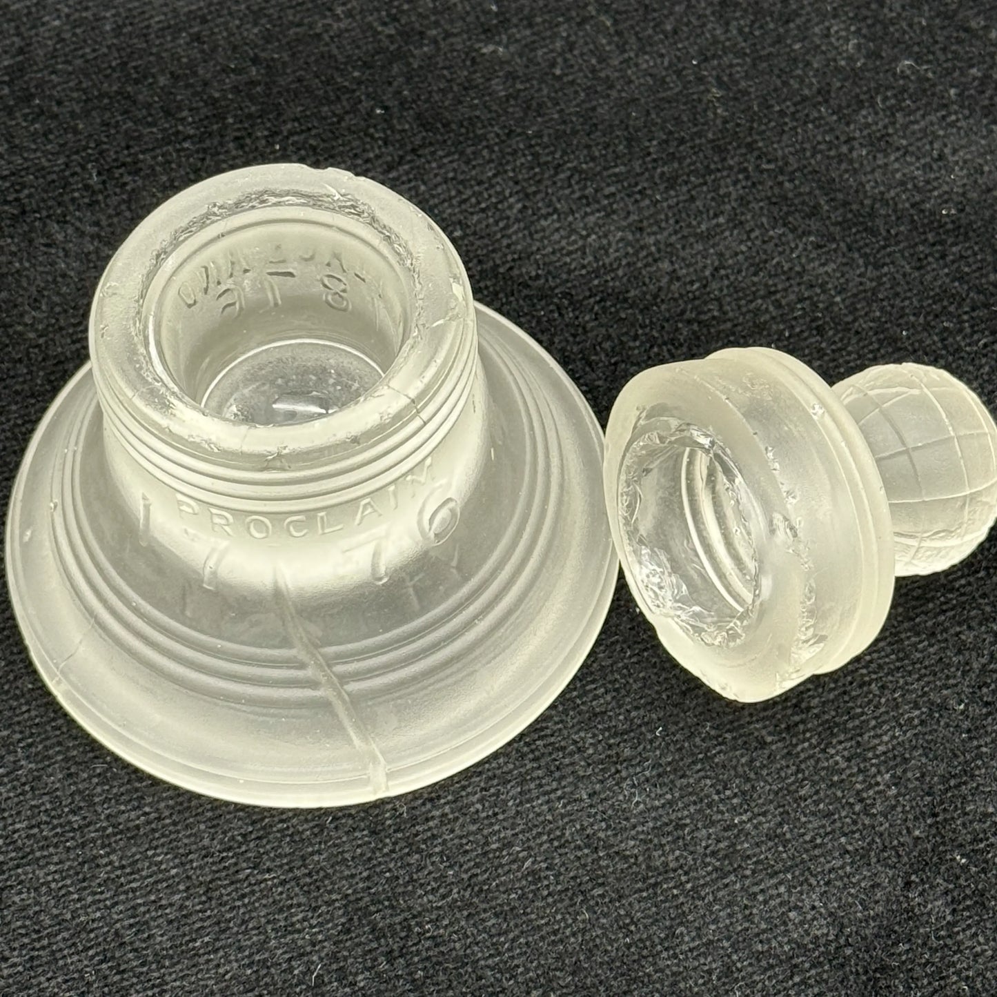 1876 Philadelphia World's Fair Centennial Exposition Liberty Bell Inkwell