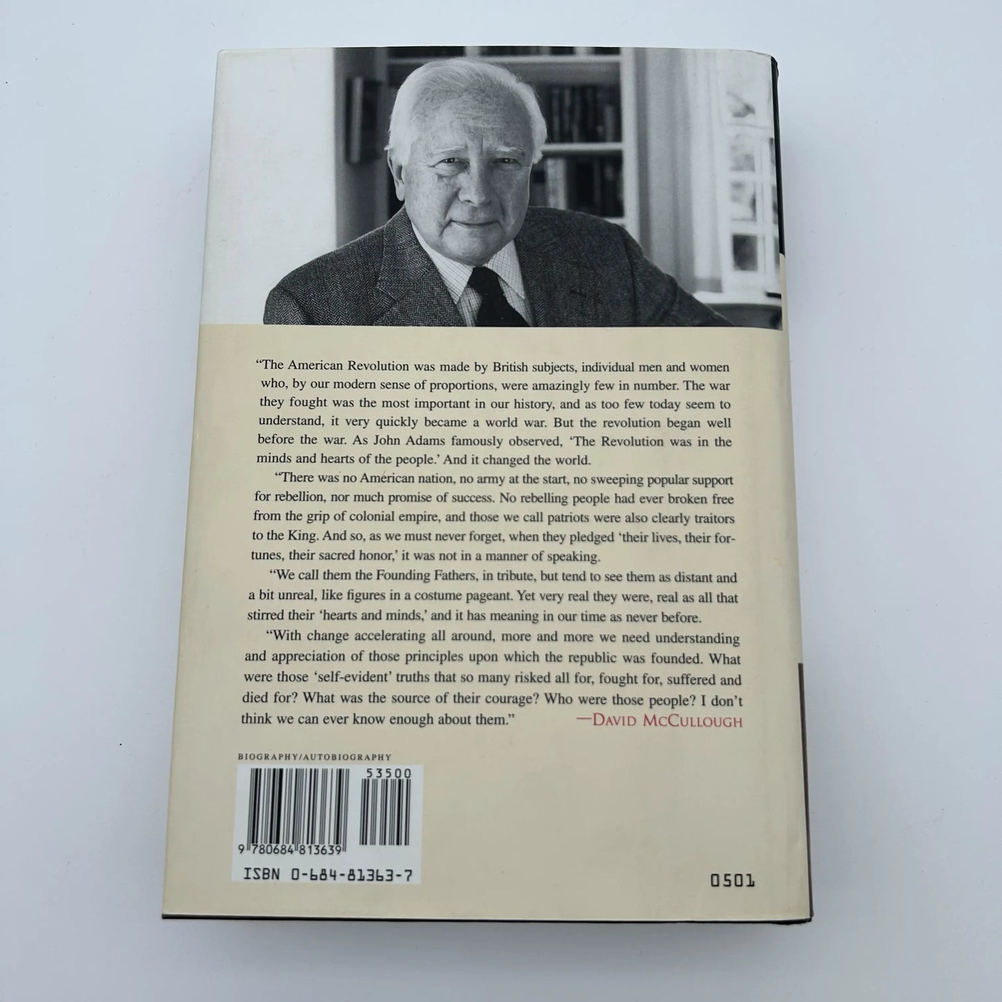"John Adams" by David McCullough