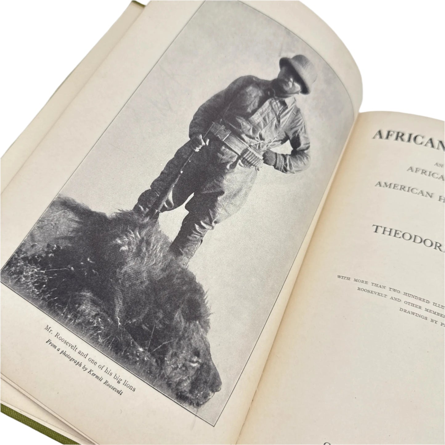 "African Game Trails" by Theodore Roosevelt — Available in two editions