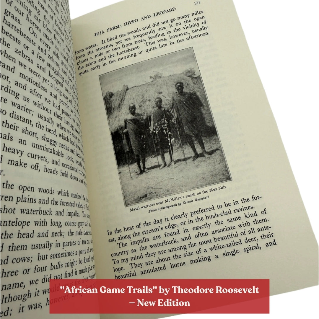 "African Game Trails" by Theodore Roosevelt — Available in two editions