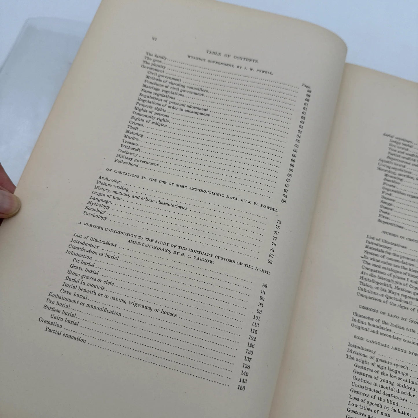 Annual reports of the Bureau of American Ethnology  to the Secretary of the Smithsonian Institution — Three Volumes