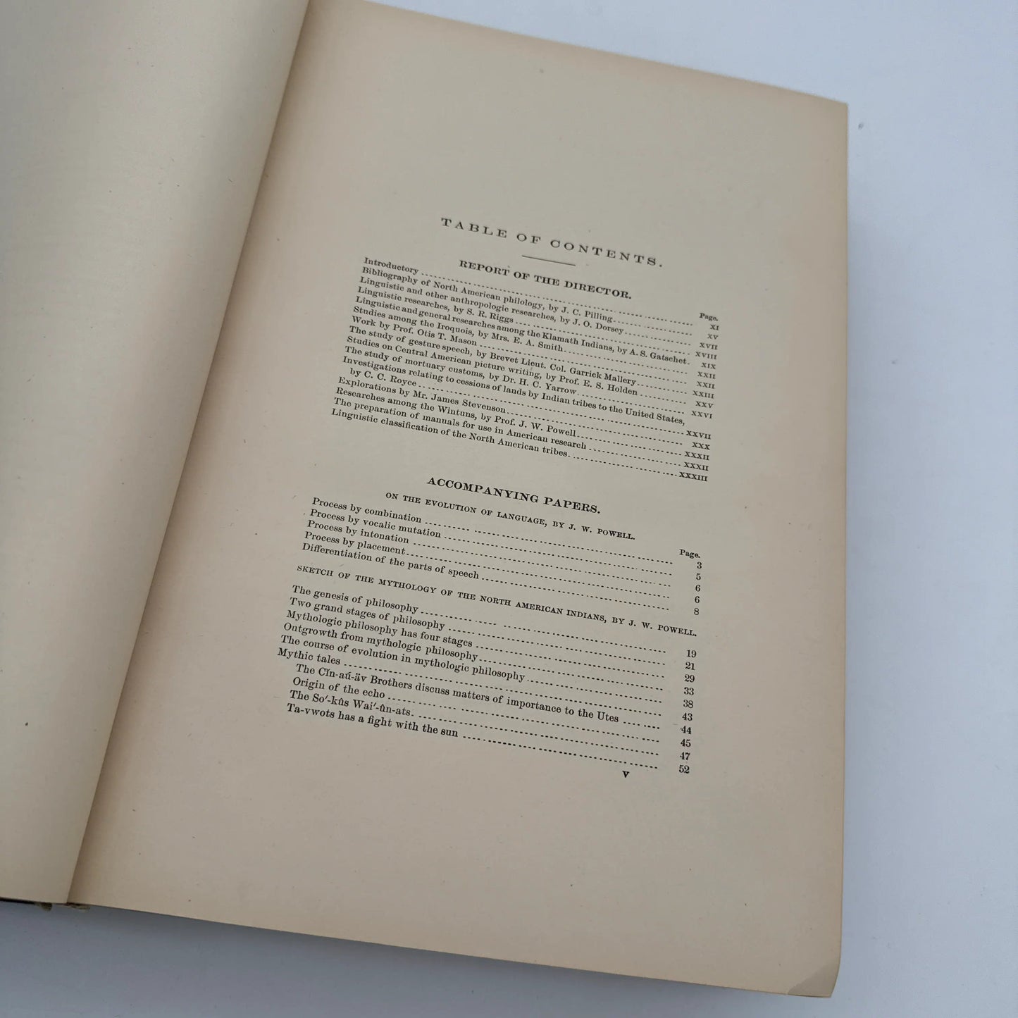 Annual reports of the Bureau of American Ethnology  to the Secretary of the Smithsonian Institution — Three Volumes