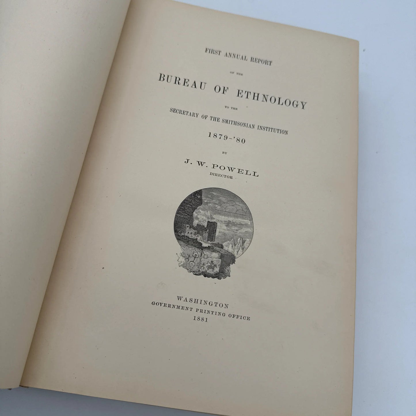 Annual reports of the Bureau of American Ethnology  to the Secretary of the Smithsonian Institution — Three Volumes