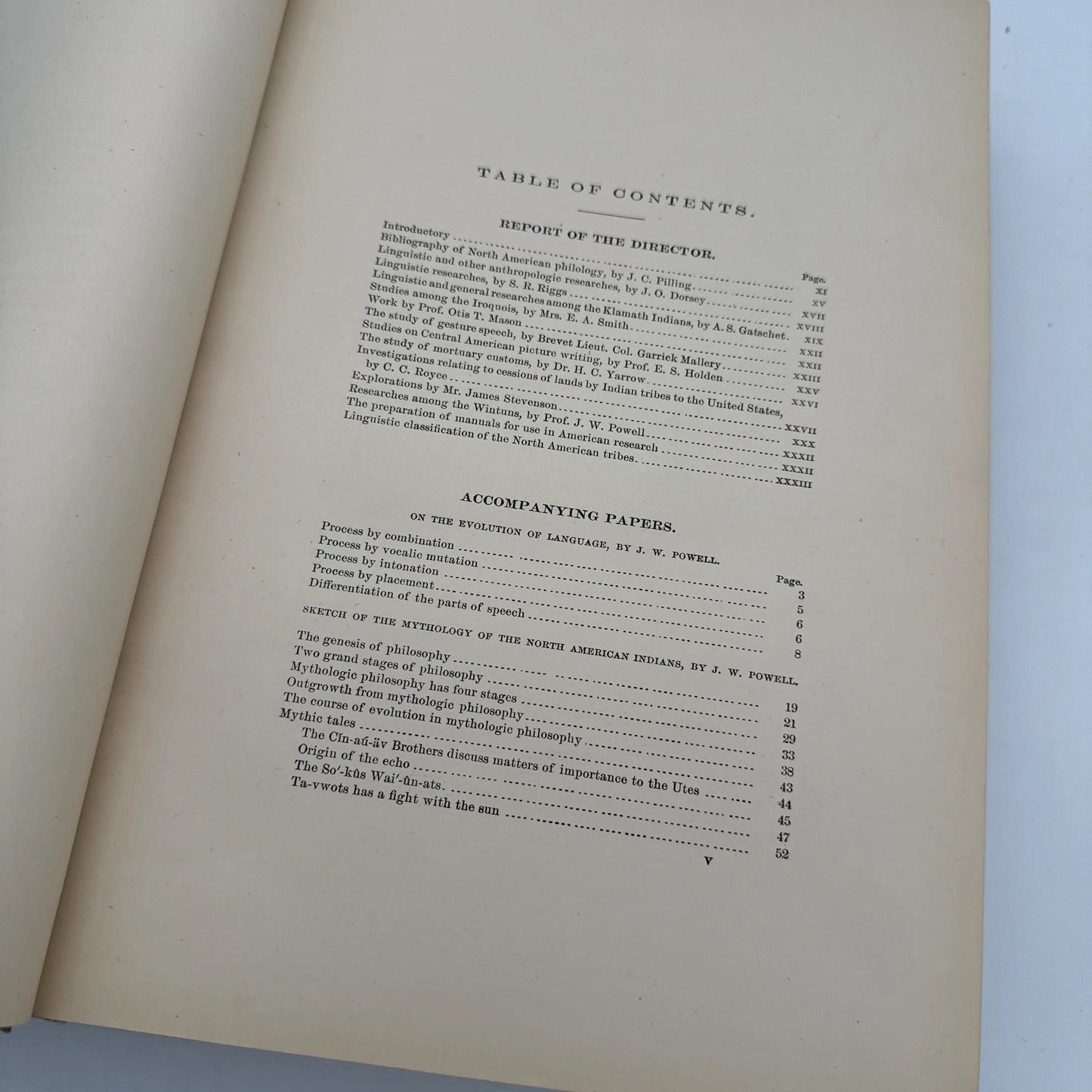 Annual reports of the Bureau of American Ethnology  to the Secretary of the Smithsonian Institution — Three Volumes