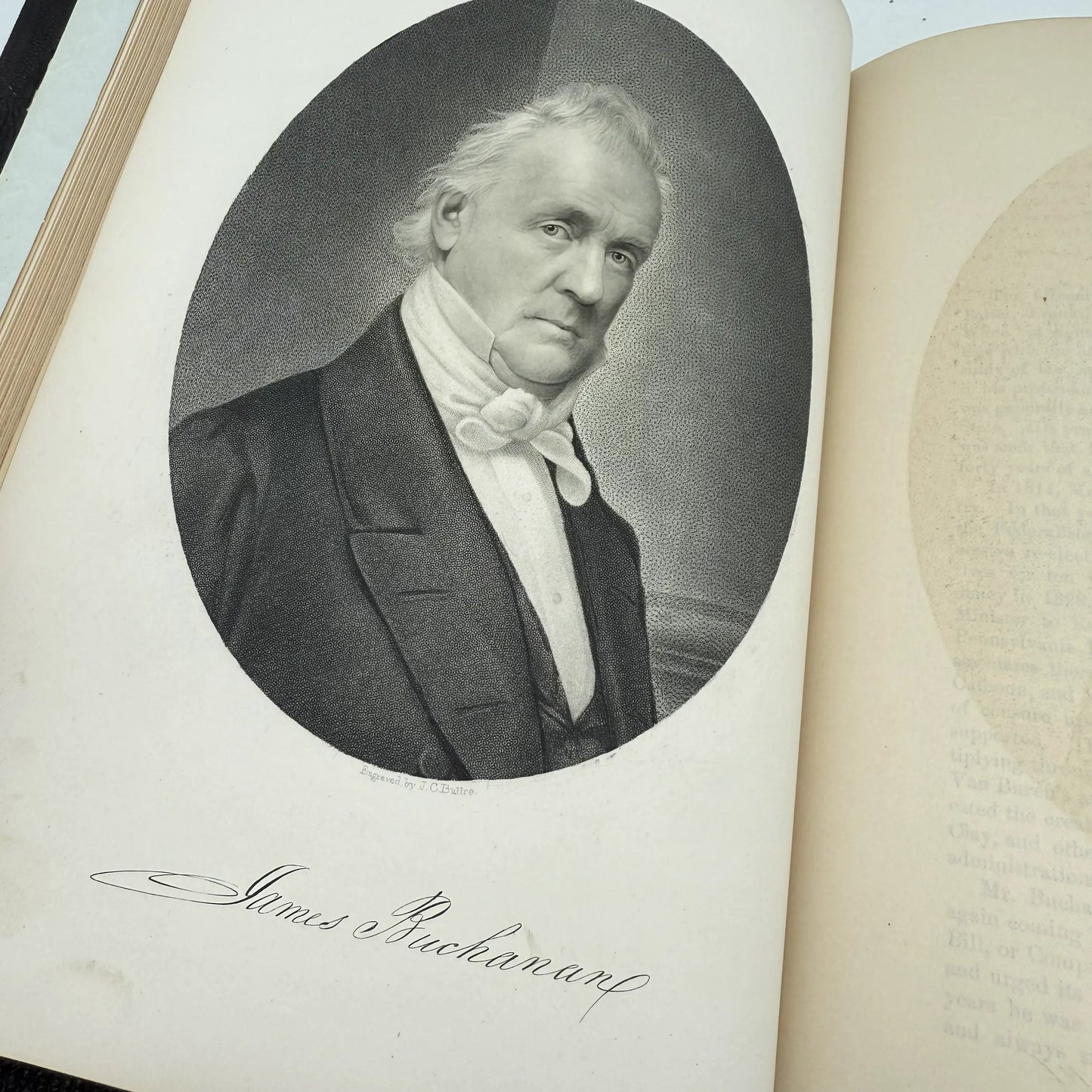 "The American Portrait Gallery with Biographical Sketches of Presidents, Statesmen, Military and Naval Heroes, Clergymen, Authors, Poets, etc." by Lillian C. Buttre — Two volume set — 1778