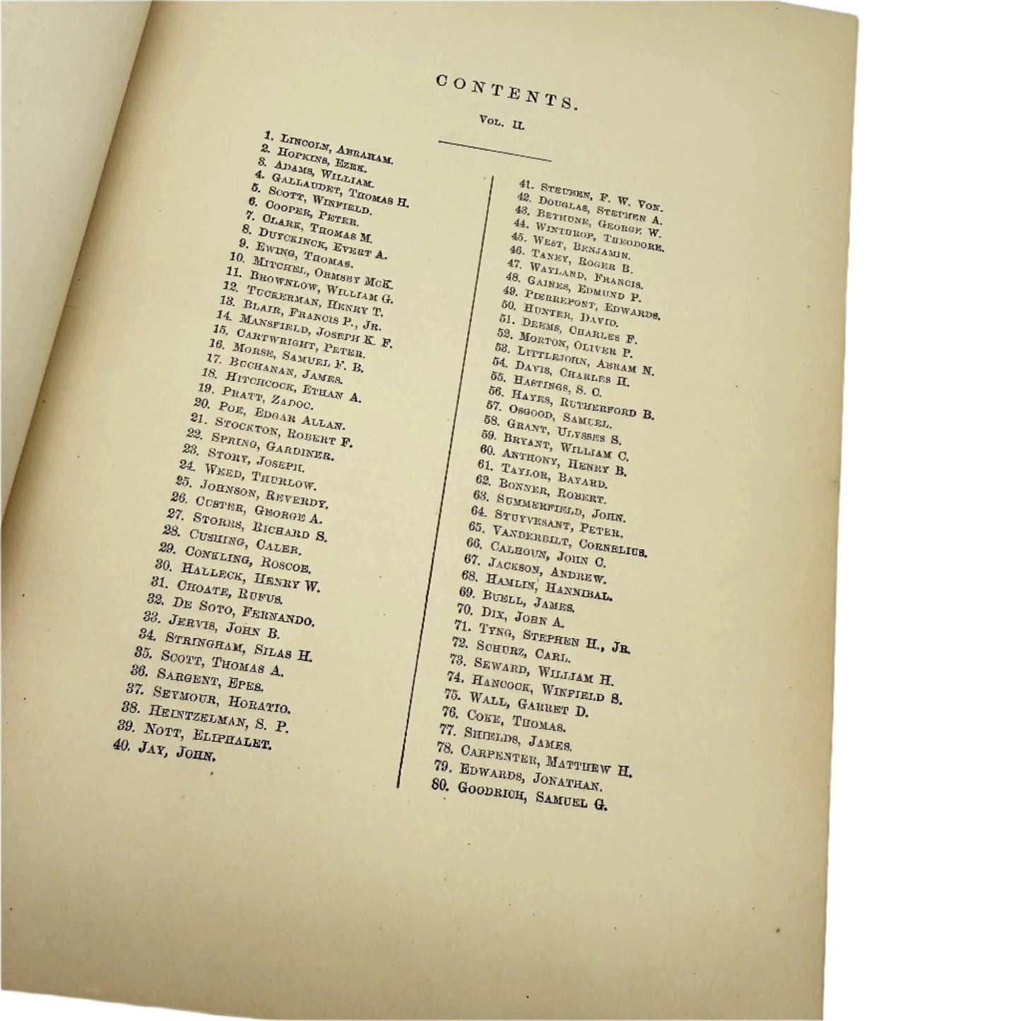 "The American Portrait Gallery with Biographical Sketches of Presidents, Statesmen, Military and Naval Heroes, Clergymen, Authors, Poets, etc." by Lillian C. Buttre — Two volume set — 1778