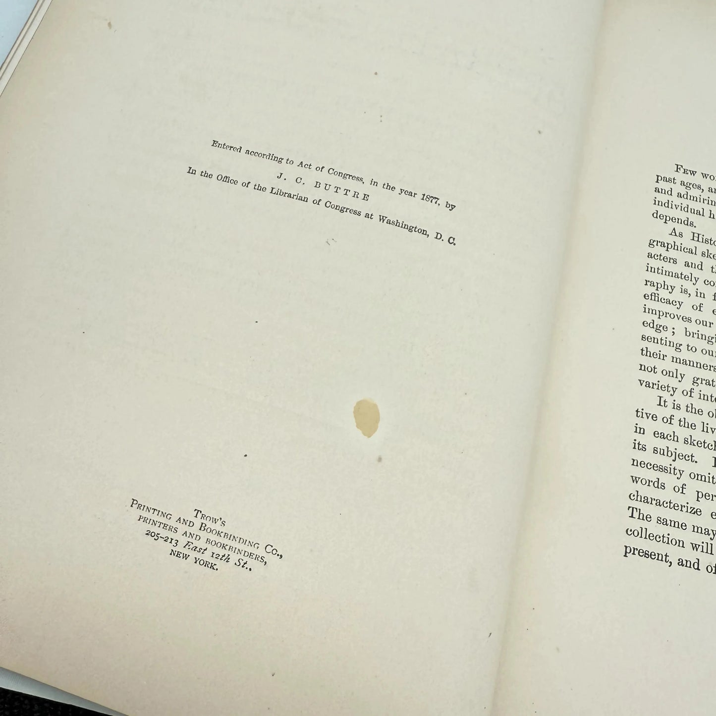 "The American Portrait Gallery with Biographical Sketches of Presidents, Statesmen, Military and Naval Heroes, Clergymen, Authors, Poets, etc." by Lillian C. Buttre — Two volume set — 1778