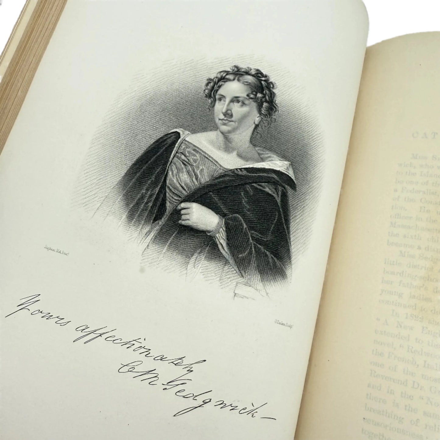 "The American Portrait Gallery with Biographical Sketches of Presidents, Statesmen, Military and Naval Heroes, Clergymen, Authors, Poets, etc." by Lillian C. Buttre — Two volume set — 1778