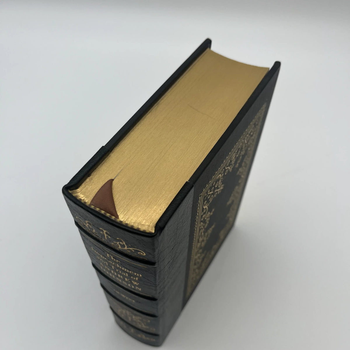 "The Impeachment and Trial of Andrew Johnson" by David Miller Dewitt - Leather-bound, gilt-edged Easton Press edition