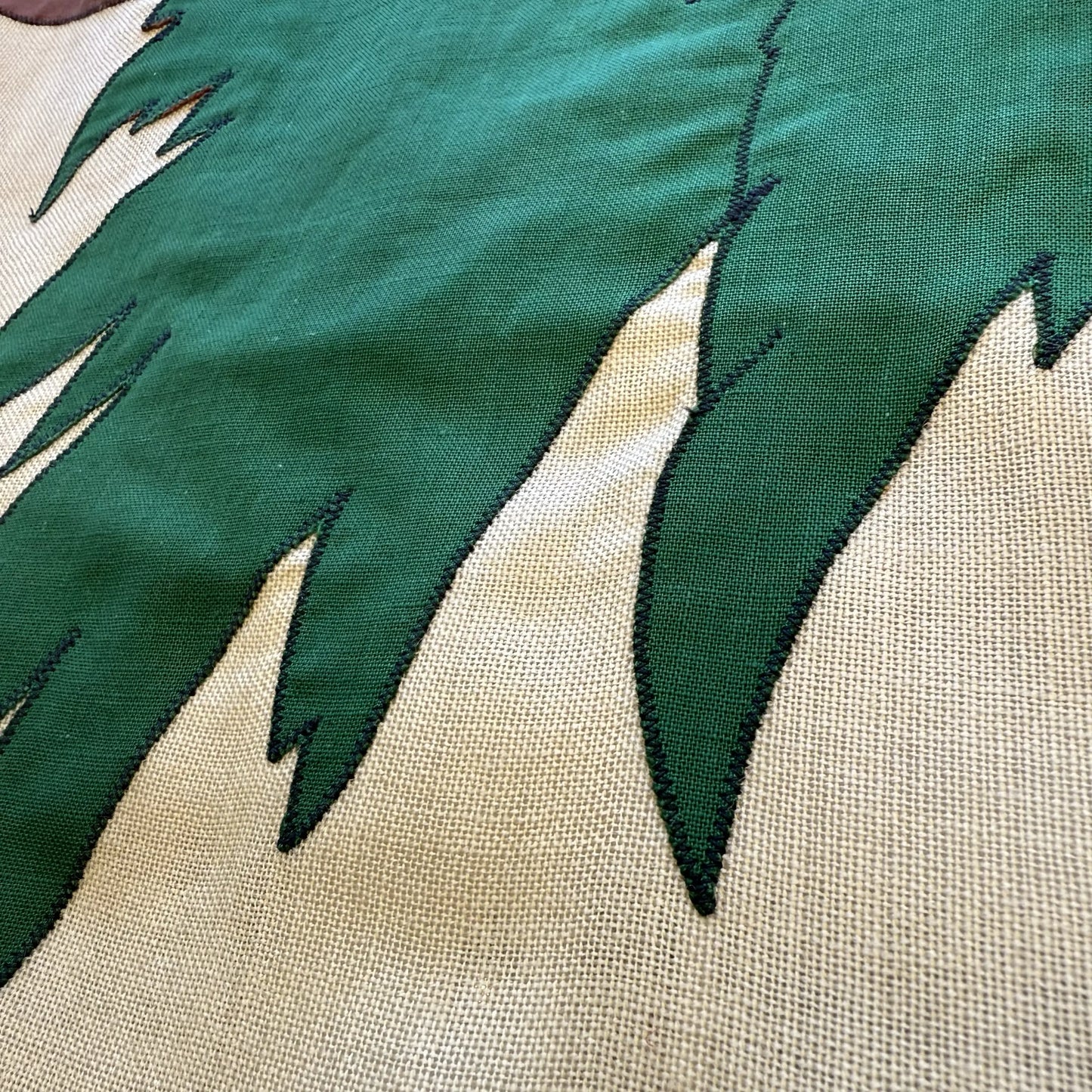 "An Appeal to Heaven" Revolutionary War Flag — sewn, with gold fringe