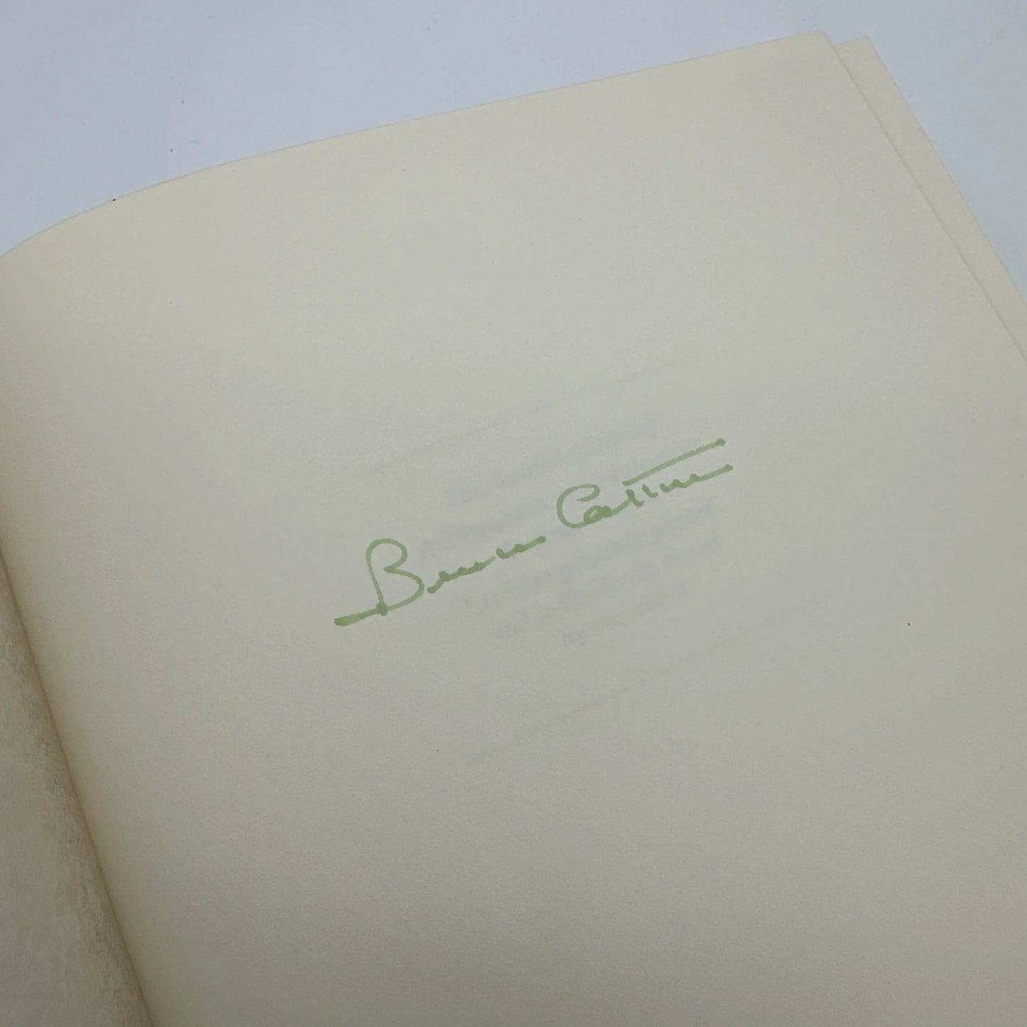 "A Stillness at Appomattox" signed by the author Bruce Catton — A beautiful private printing, leather-bound with gilt lettering