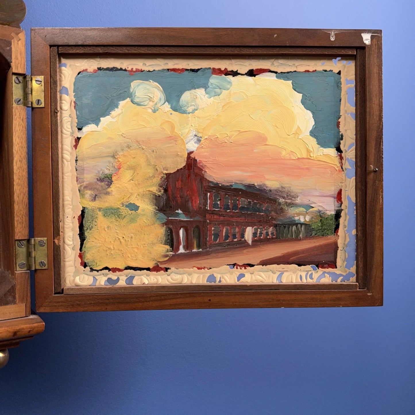 Independence Hall Banjo Clock from Waltham Watch Co.