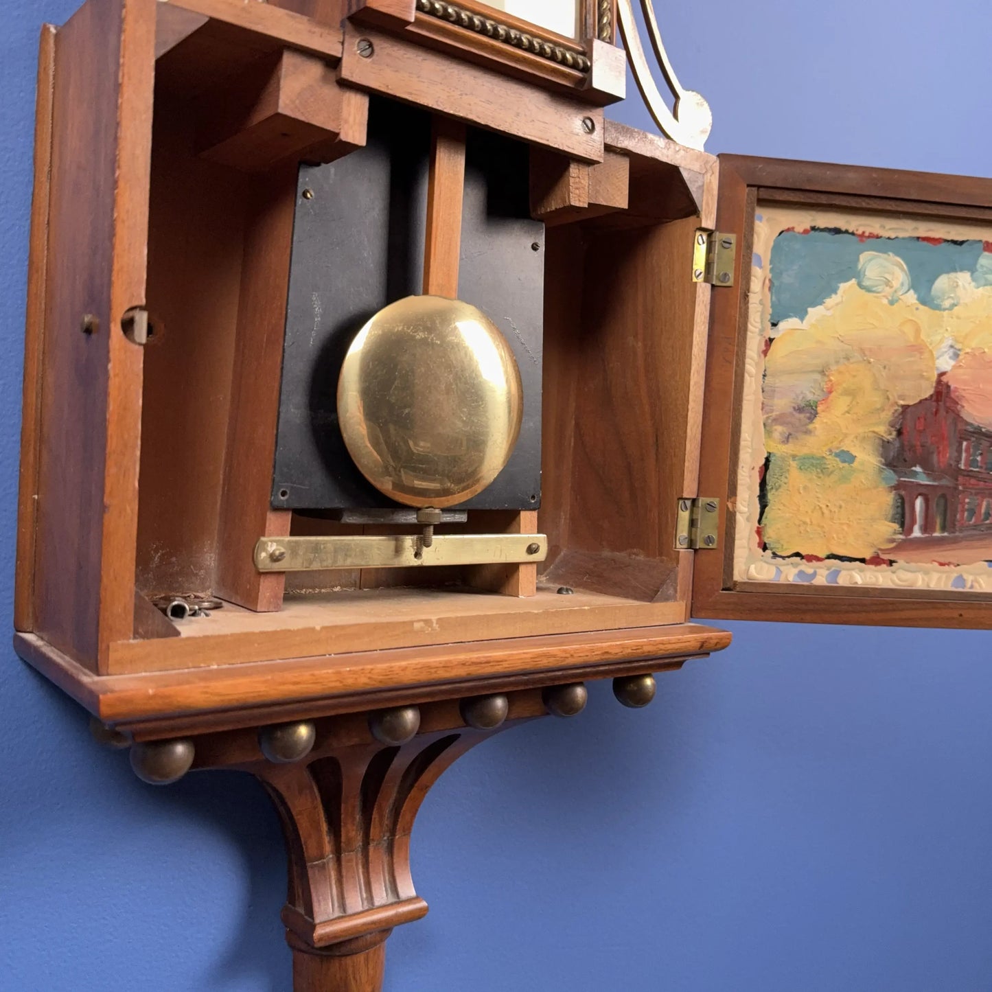 Independence Hall Banjo Clock from Waltham Watch Co.