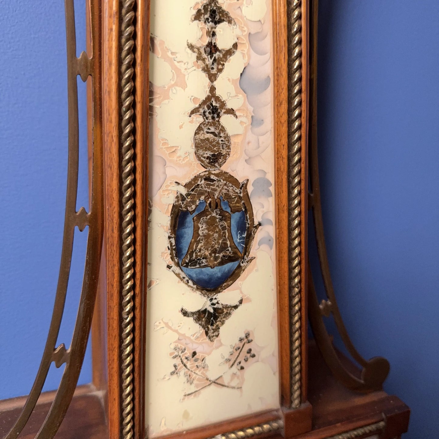 Independence Hall Banjo Clock from Waltham Watch Co.