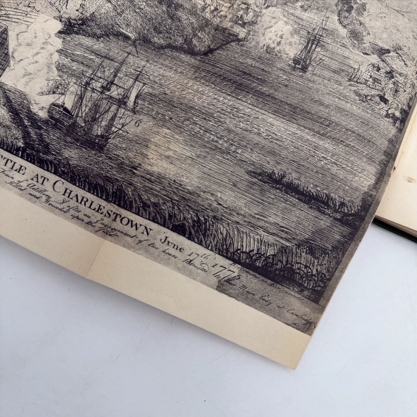"Battle of Bunker Hill" by Richard Frothingham — 1875 — With large bound-in map