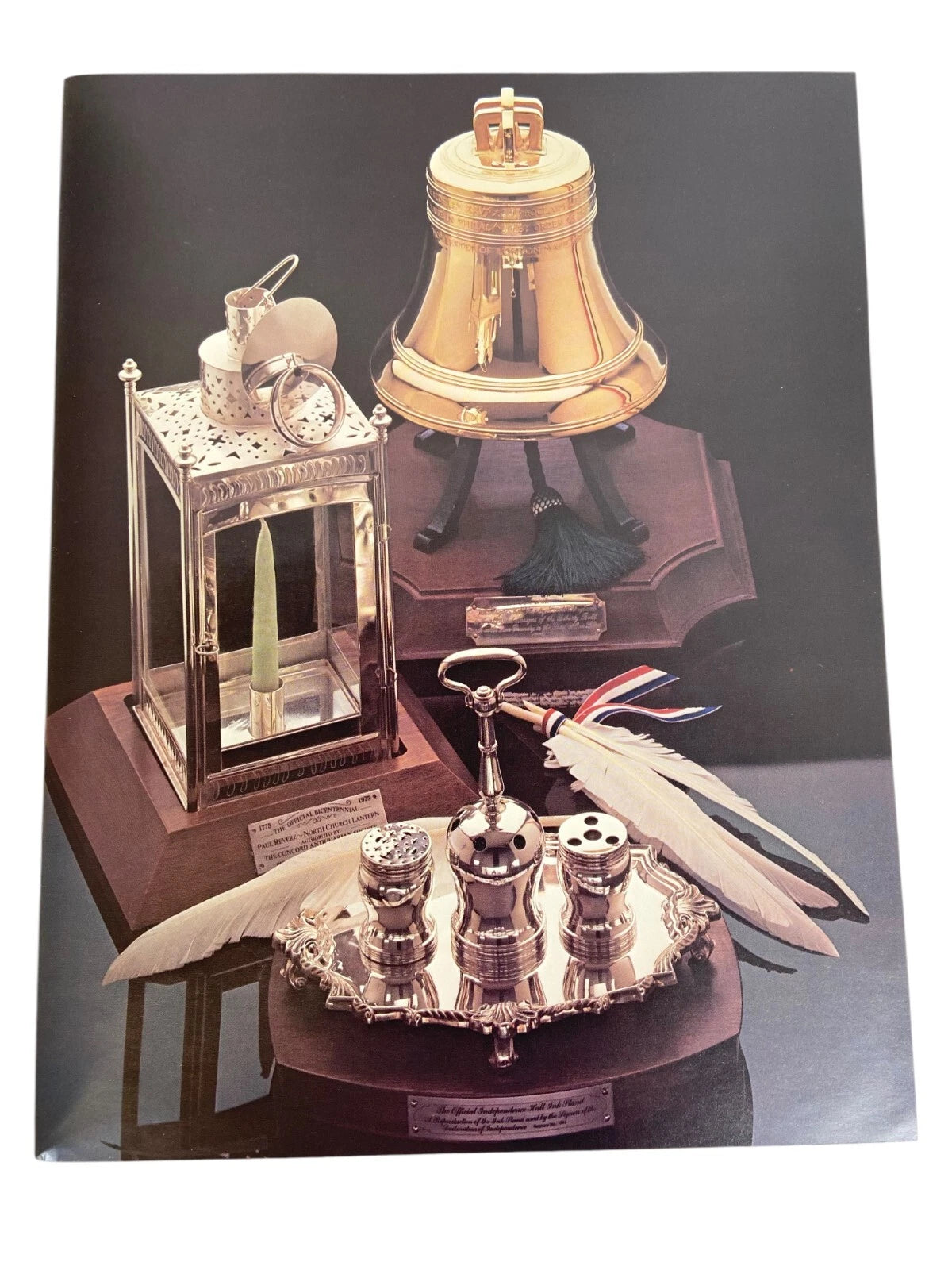 Whitechapel Liberty Bell Replica  — 22K gold plate — Limited edition for the Bicentennial