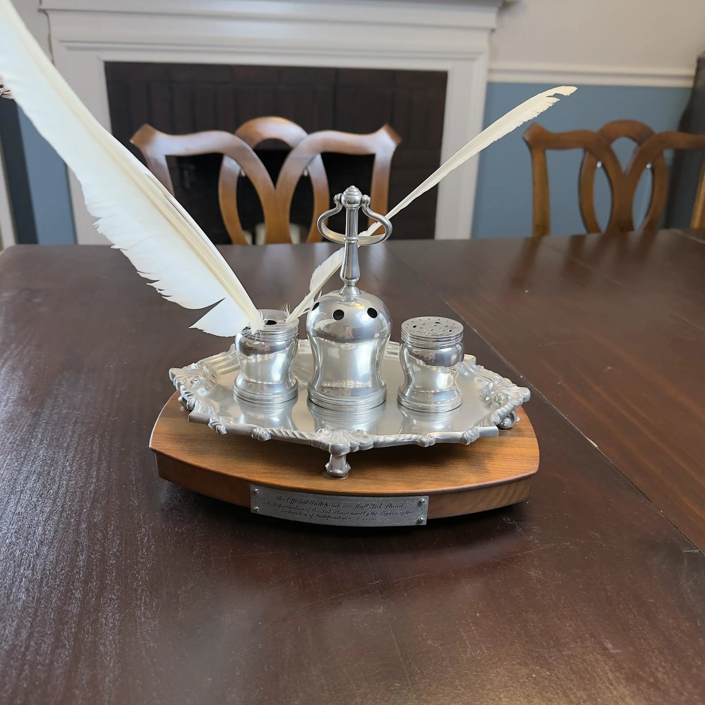 The Syng Inkstand — Official Independence Hall Ink Stand Reproduction for the Bicentennial — Number 371