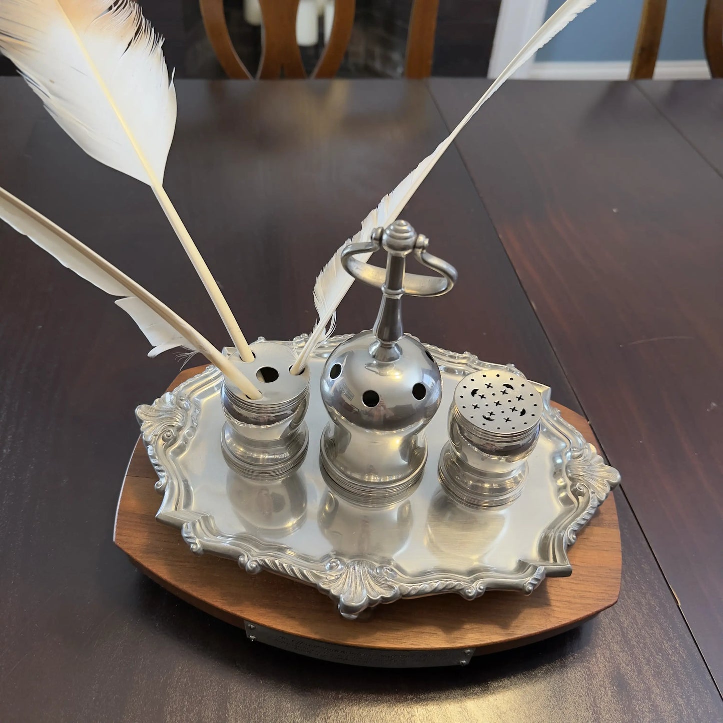 The Syng Inkstand — Official Independence Hall Ink Stand Reproduction for the Bicentennial — Number 371