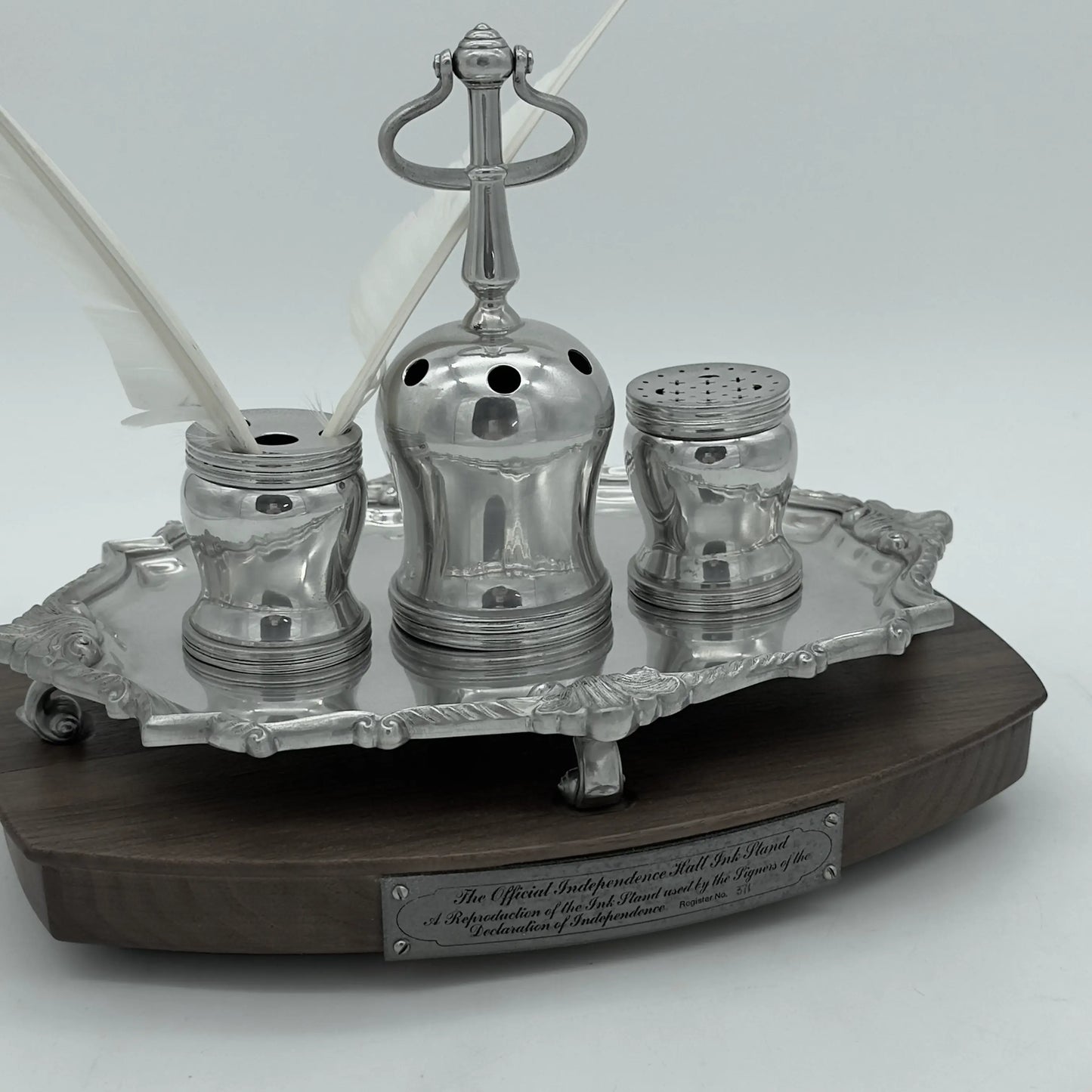 The Syng Inkstand — Official Independence Hall Ink Stand Reproduction for the Bicentennial — Number 371