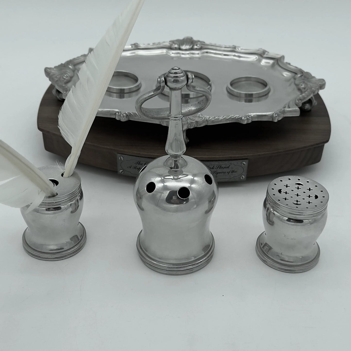 The Syng Inkstand — Official Independence Hall Ink Stand Reproduction for the Bicentennial — Number 371