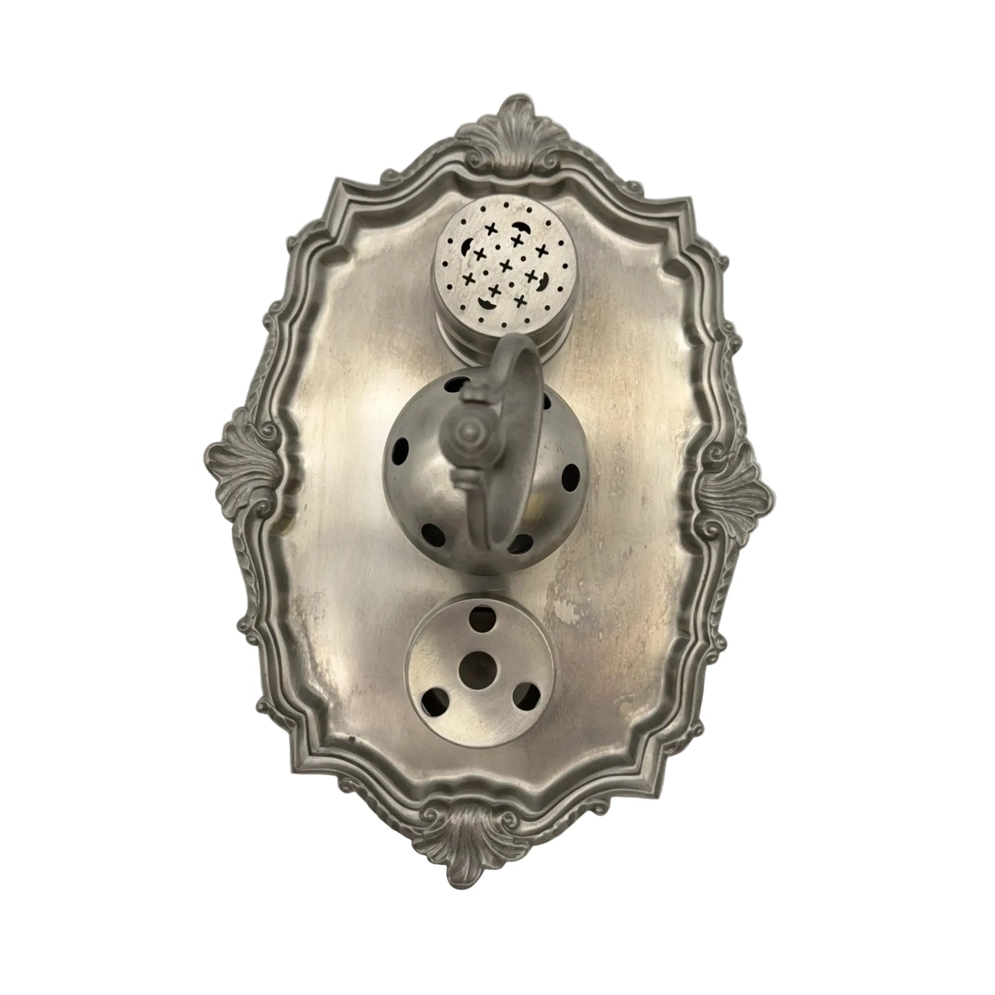 Philip Syng Inkstand in Satin Pewter Finish — Official Independence Hall Ink Stand Reproduction for the Bicentennial