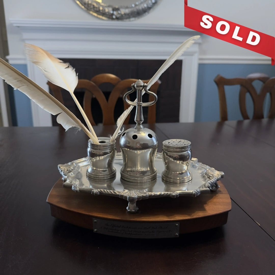 The Syng Inkstand — Official Independence Hall Ink Stand Reproduction for the Bicentennial — Number 371