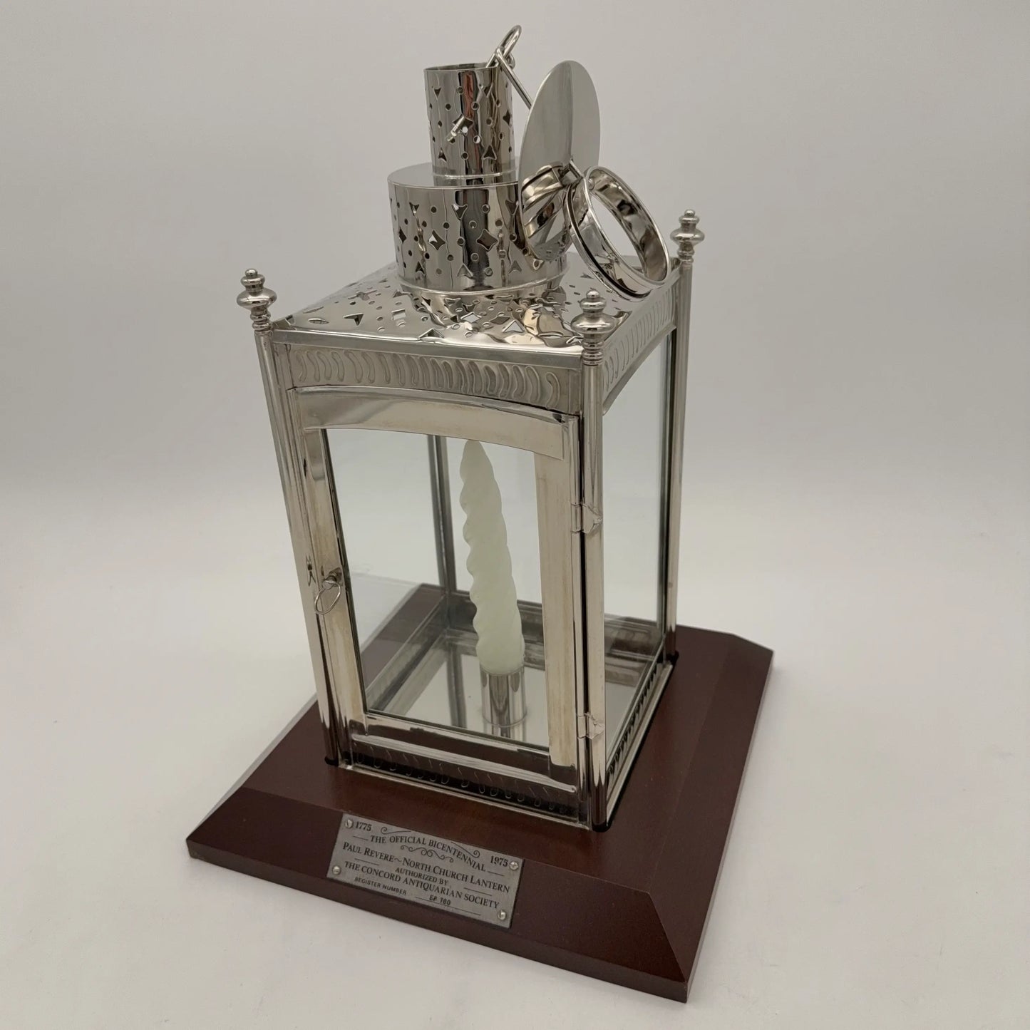 Bicentennial Paul Revere ~ North Church Lantern — Numbered EP760