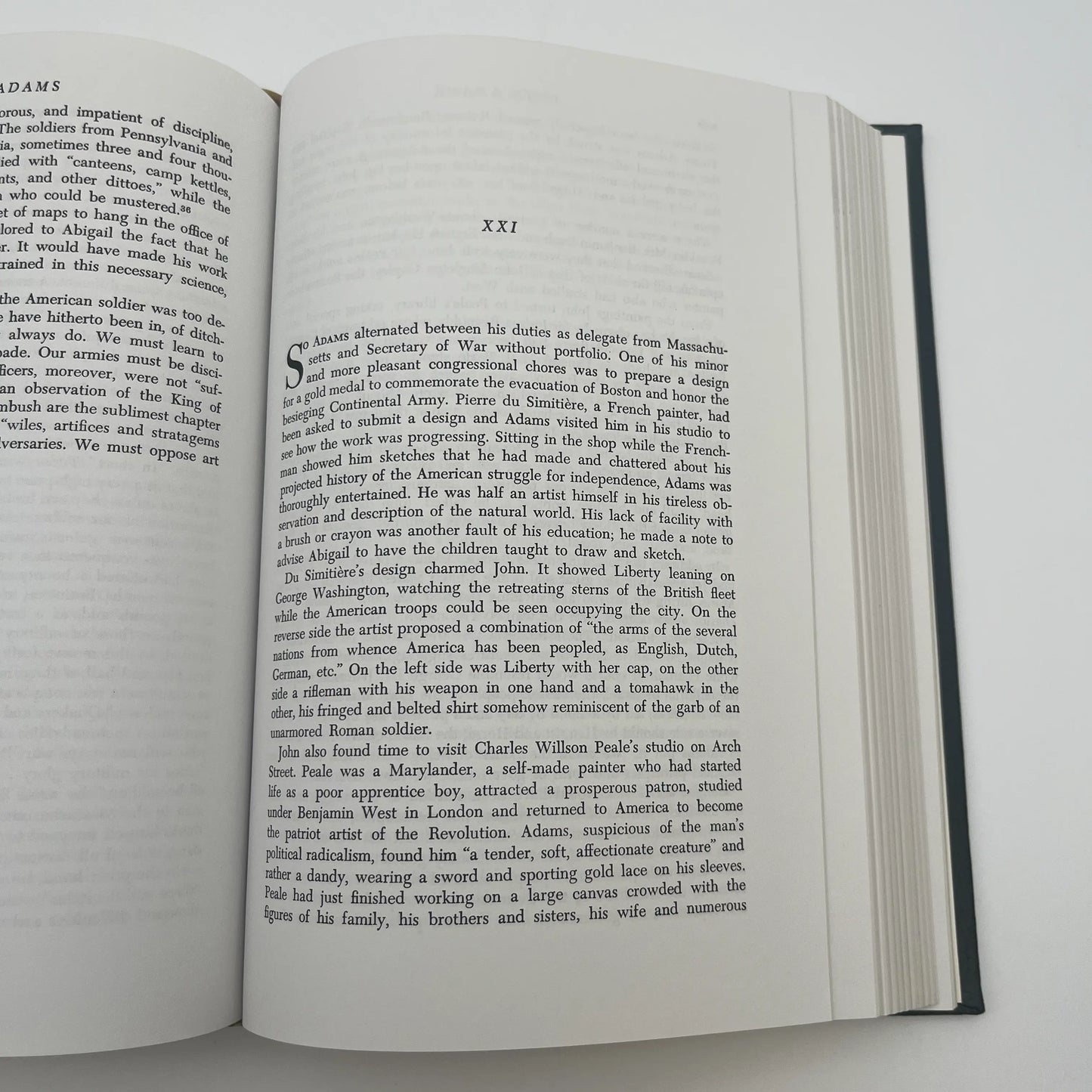 "John Adams" by Page Smith — Two volume set — Leather-bound, gilt-edged Easton Press edition