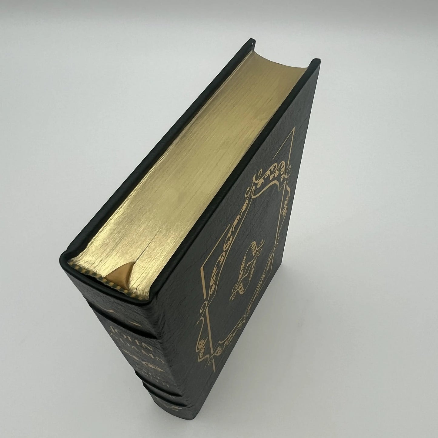 "John Adams" by Page Smith — Two volume set — Leather-bound, gilt-edged Easton Press edition