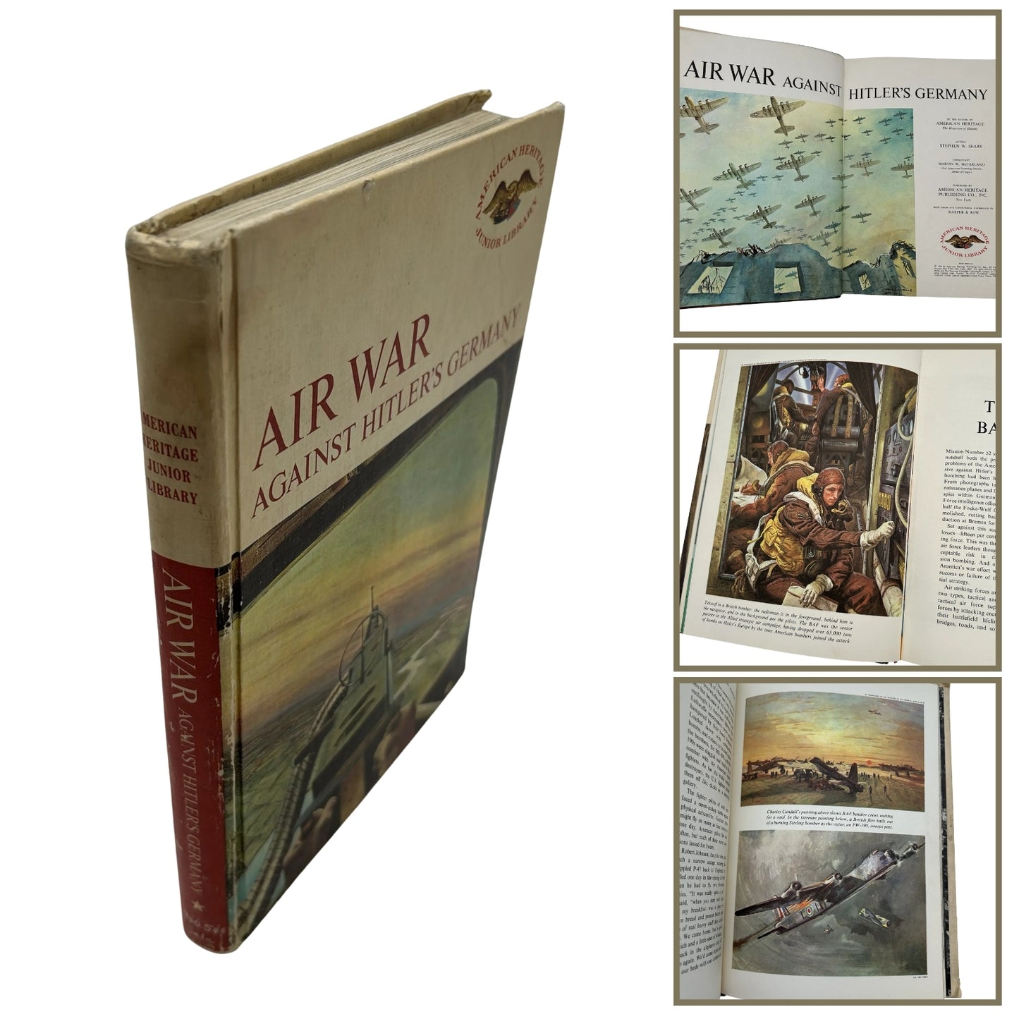 Air War Against Hitler's Germany - "Junior Library" — Stephen W. Sears