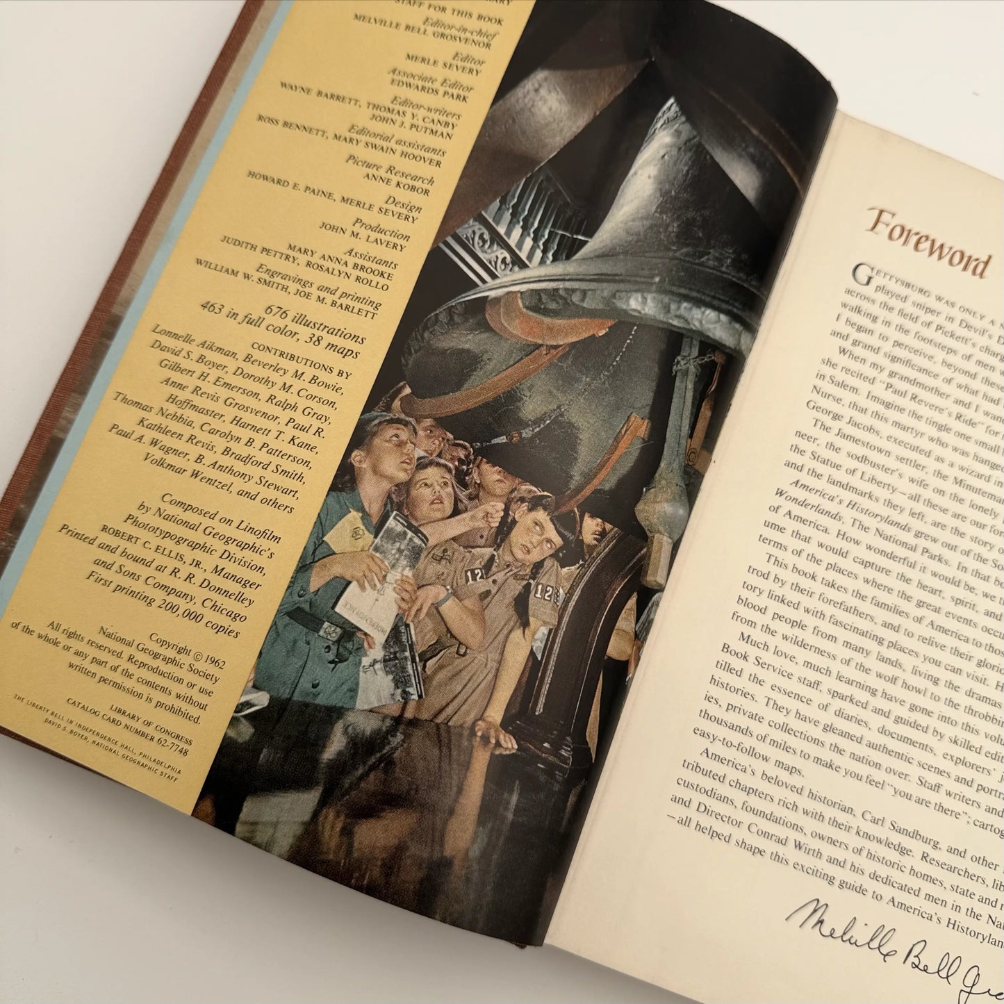 "America's Historylands: Landmarks of Liberty" — National Geographic Society