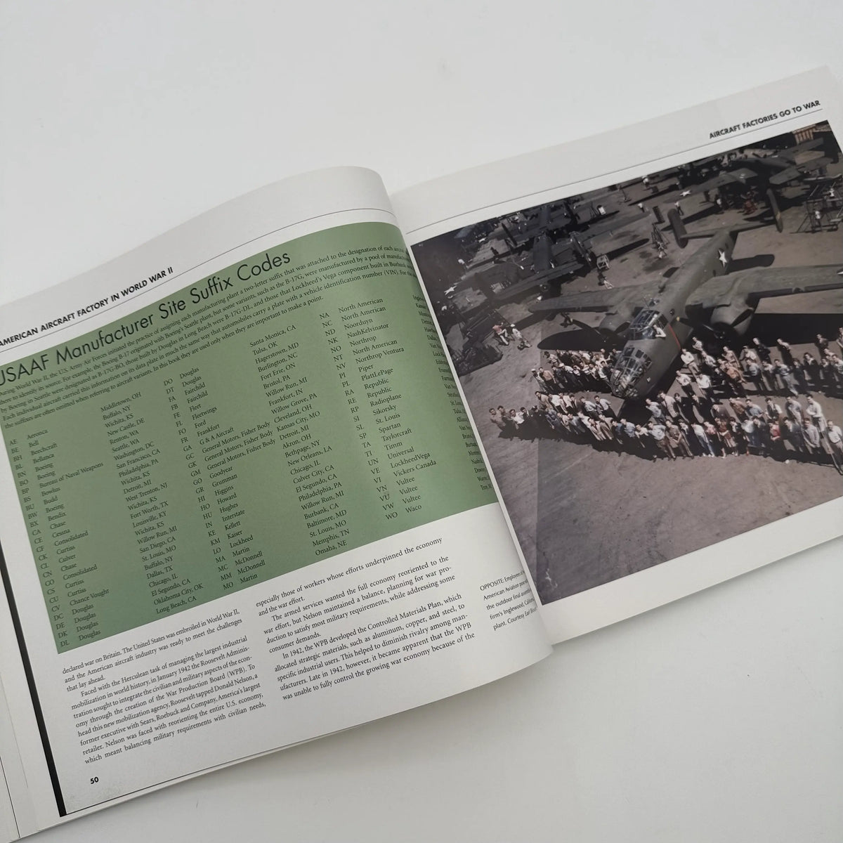"The American Aircraft Factory in World War II" by Bill Yenne
