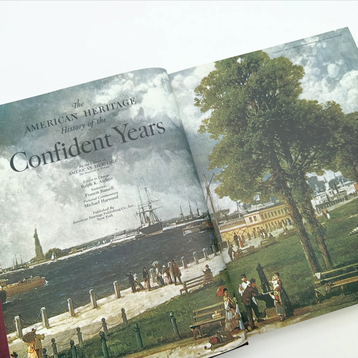 American Heritage: Rise to World Leadership — "The Confident Years" and "Antique" — in a slipcase