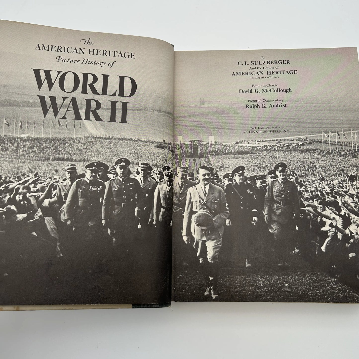 "The American Heritage Picture History of World War II" by C.L. Sulzberger