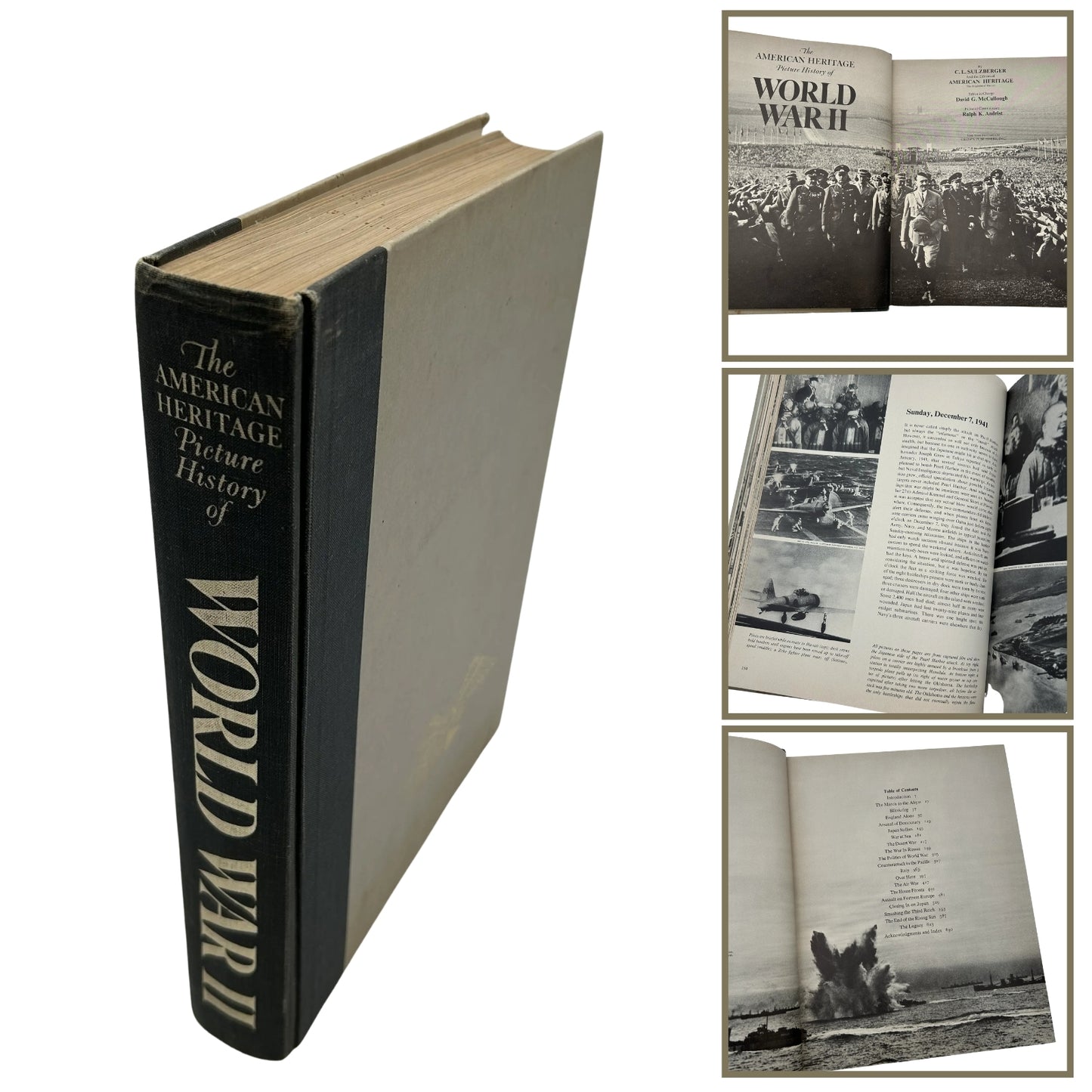 "The American Heritage Picture History of World War II" by C.L. Sulzberger