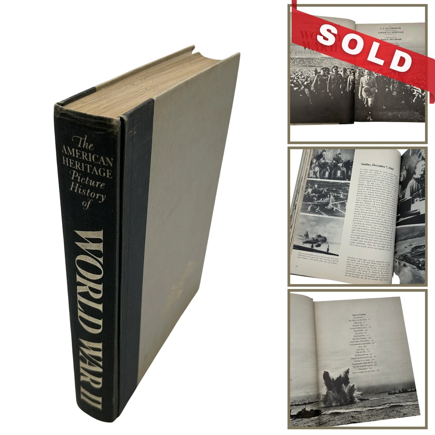 "The American Heritage Picture History of World War II" by C.L. Sulzberger