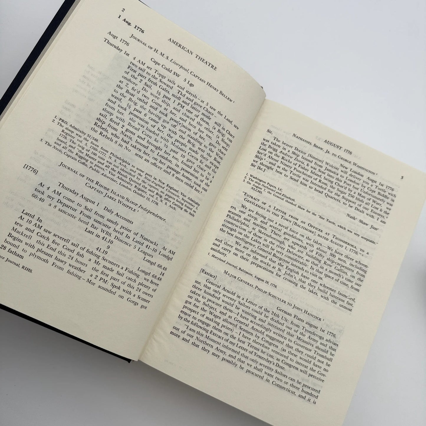 Naval Documents of the American Revolution — Volumes 6 and 9 — 1776 and 1777
