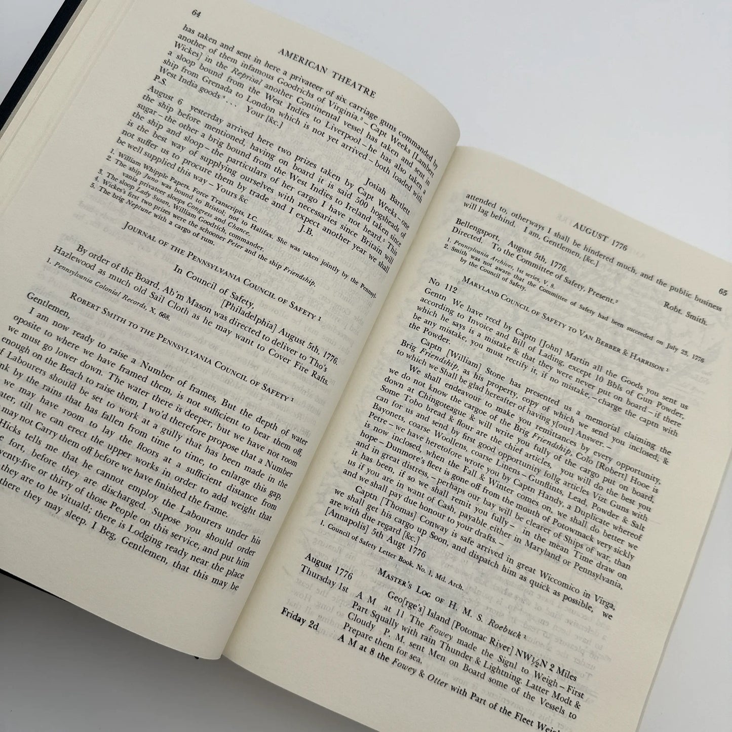 Naval Documents of the American Revolution — Volumes 6 and 9 — 1776 and 1777
