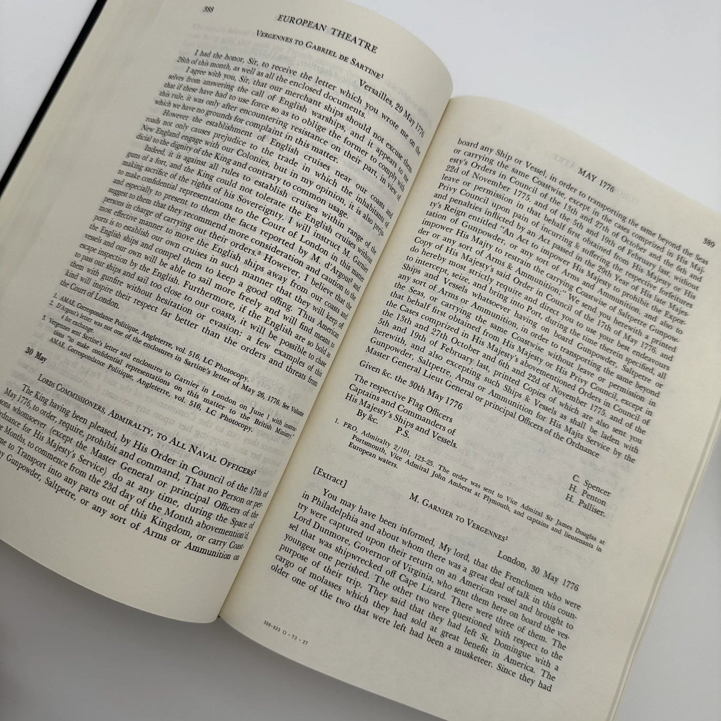 Naval Documents of the American Revolution — Volumes 6 and 9 — 1776 and 1777