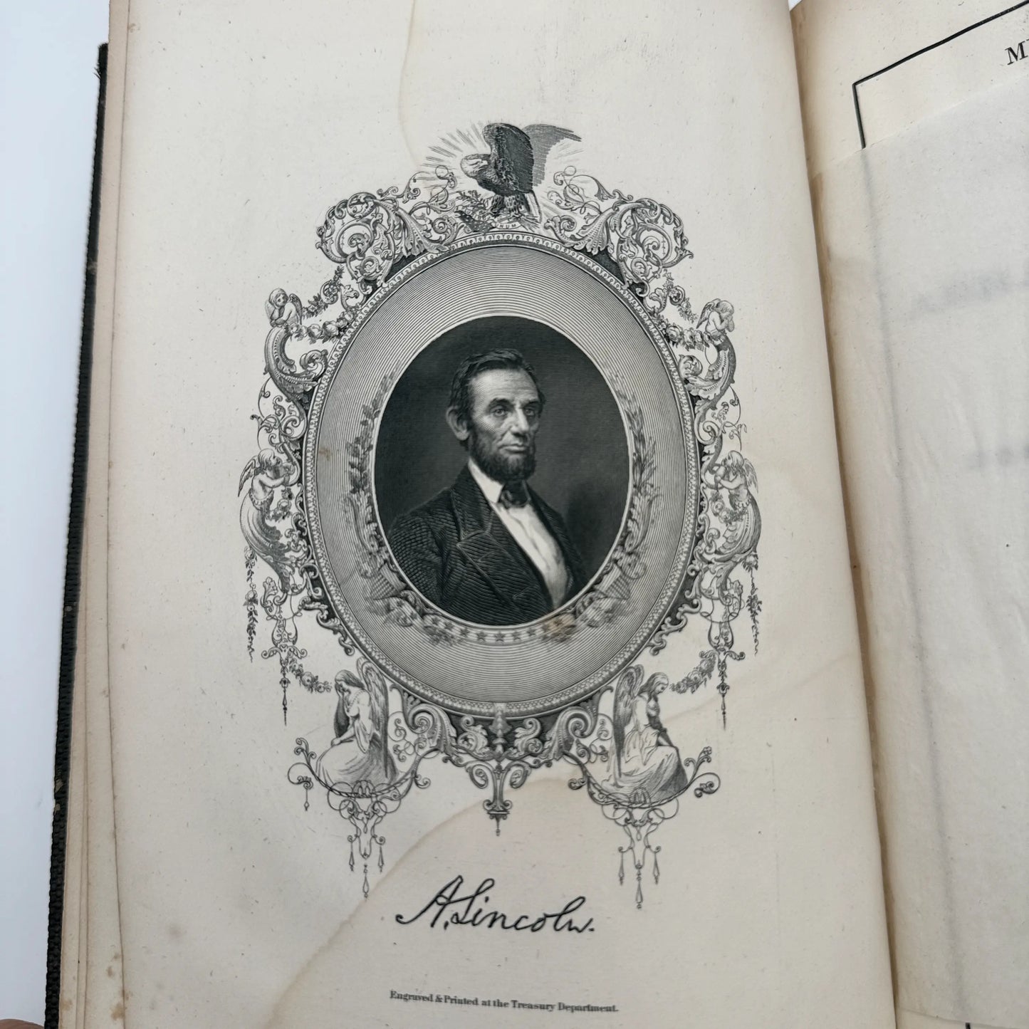 "The Memorial Address on the Life and Character of Abraham Lincoln" by George Bancroft — First edition