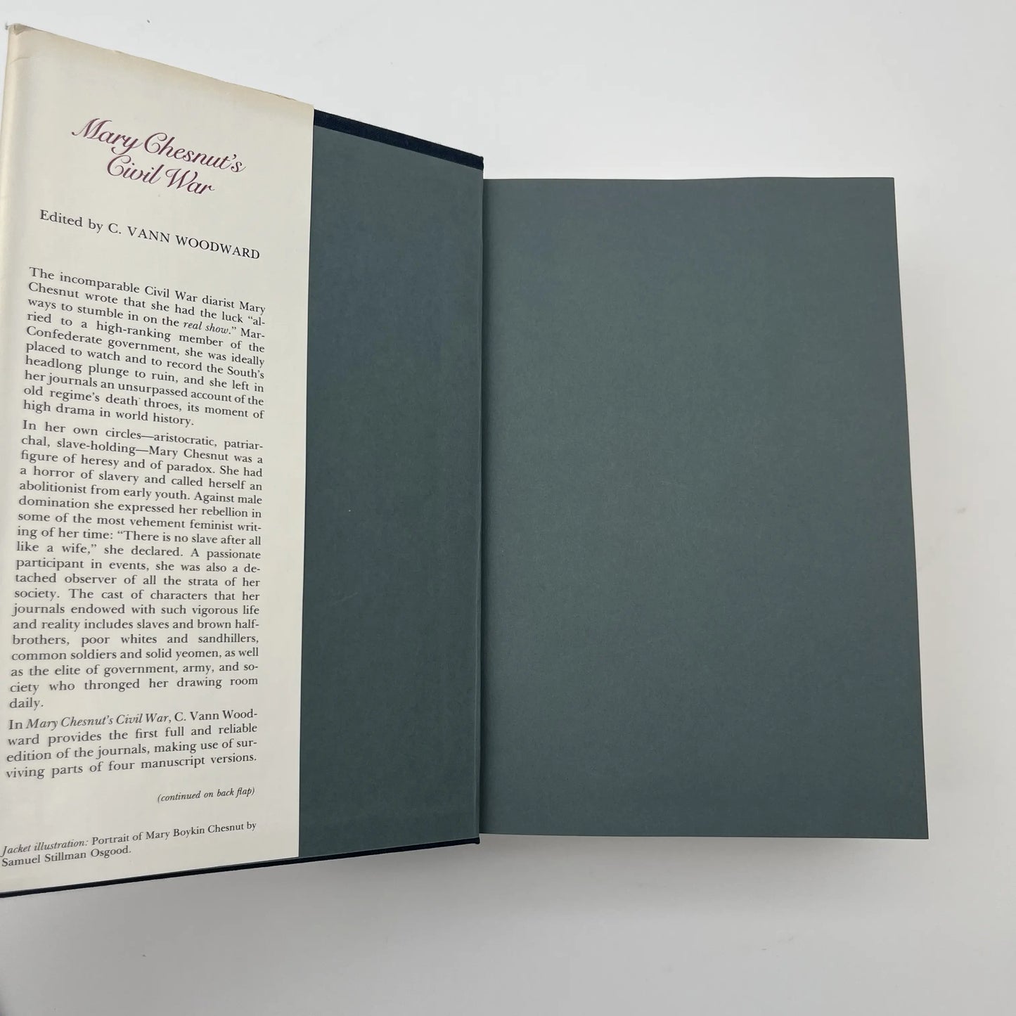 "Mary Chesnut’s Civil War" edited by C. Vann Woodward